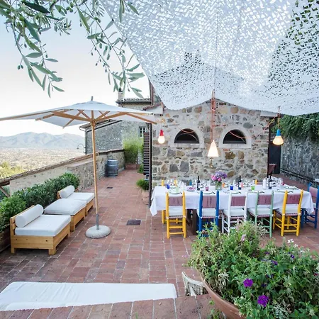 Tuscan With Infinity Pool Retreat Ferienhaus Matraia